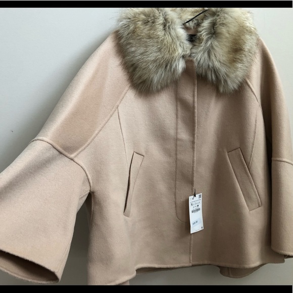 zara cape coat